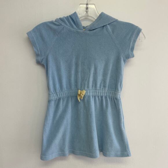 Hanna Andersson Light Blue Hooded Swim Cover-Up Sz 100 (4 ) - Picture 1 of 6